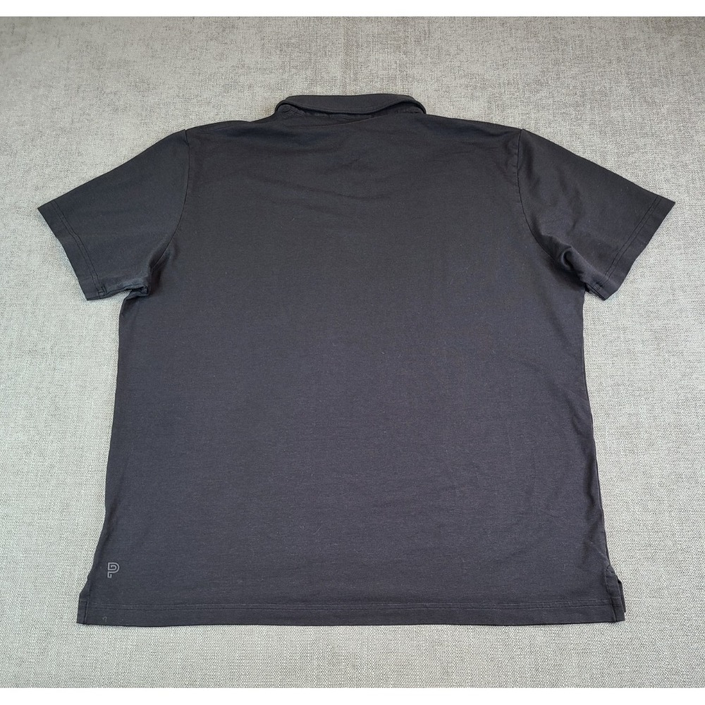 Public Rec Shirt Mens XXL Black Go To Polo Performance Stretch Golf Athletic - Picture 3 of 8